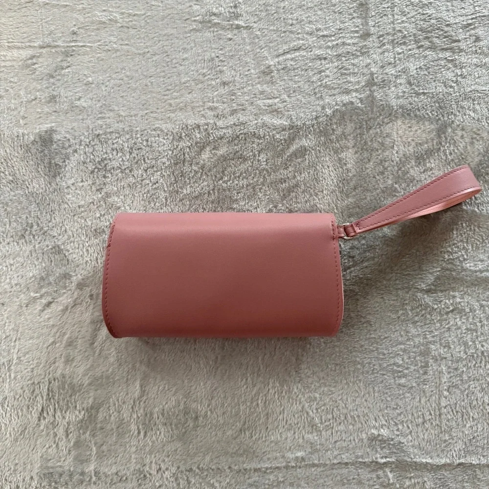Jantaminiau x KLM Pink‎ Envelope Wristlet Clutch Travel Bag Limited Edition